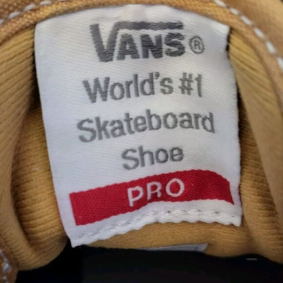 VANS TNT Trujillo Prototype Oak Buff (Mustard) Pro Men's 7.5 - Picture 6 of 13